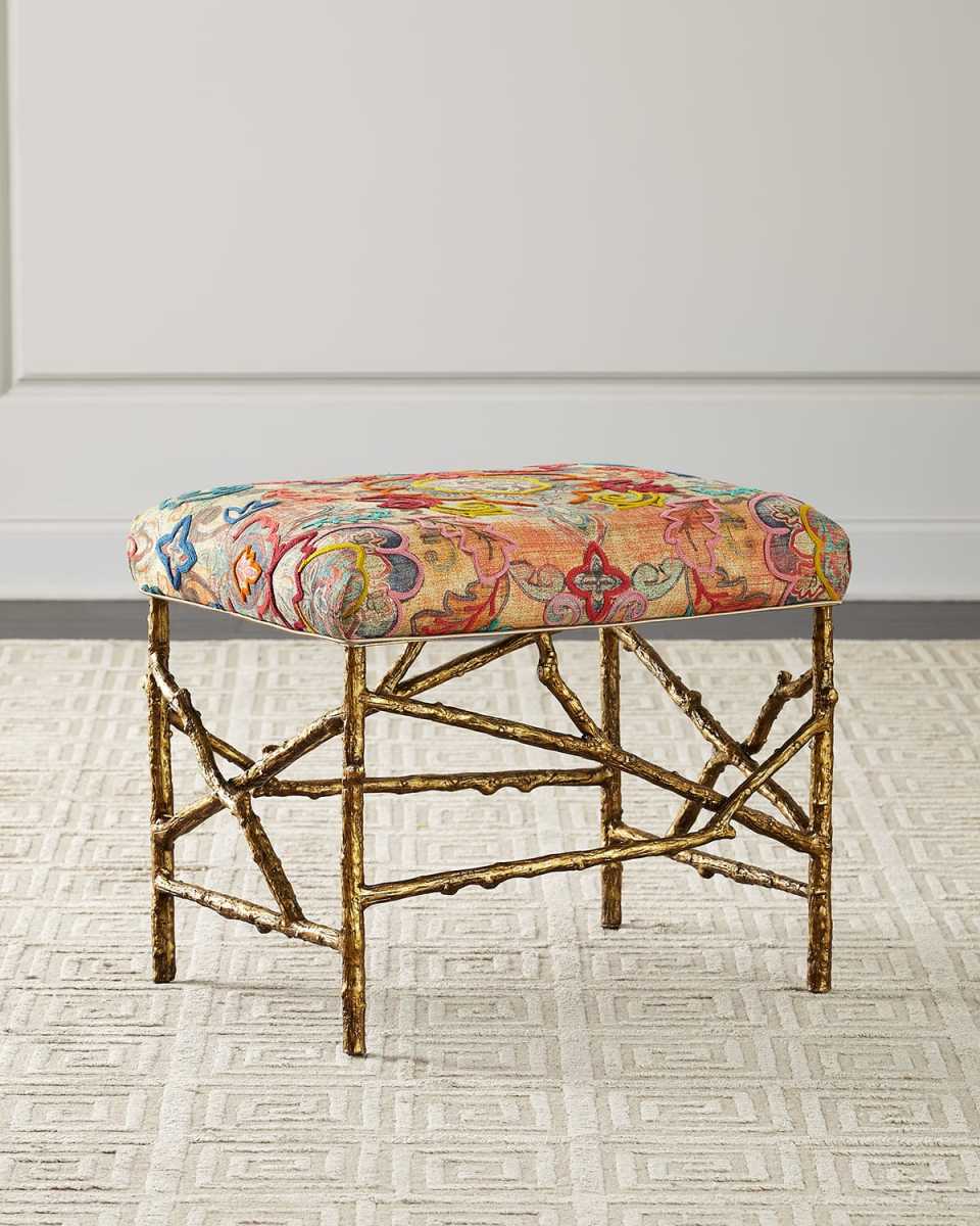 Branch-Style Base Ottoman