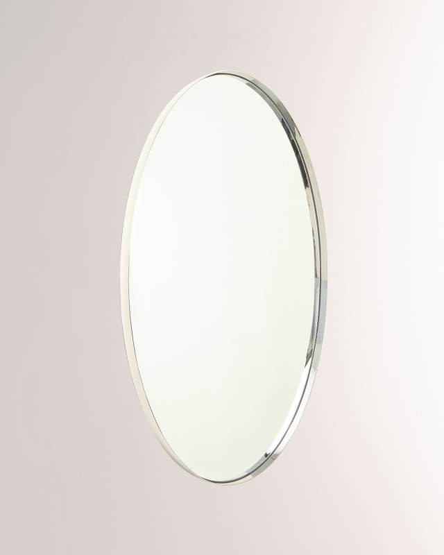 Elongated Oval Mirror