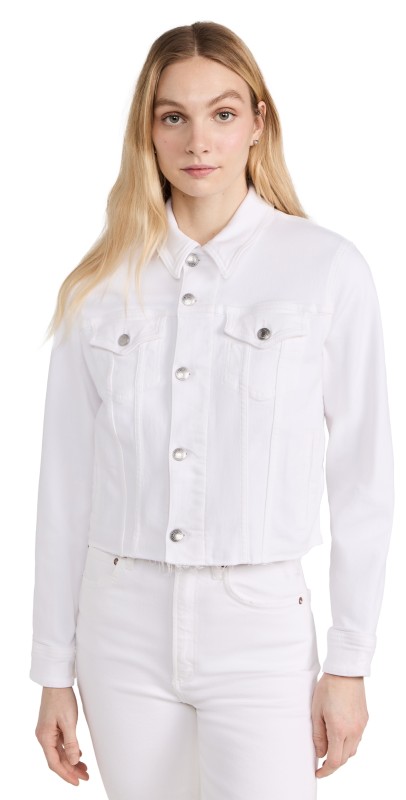 7 For All Mankind Classic Trucker Vintage Jacket Soleil