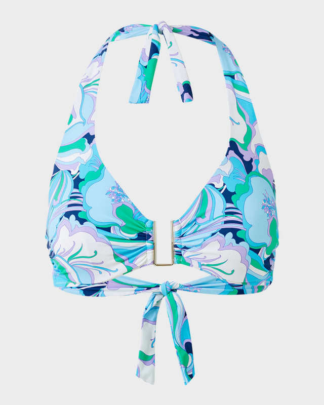 Colombia Halter Bikini Top