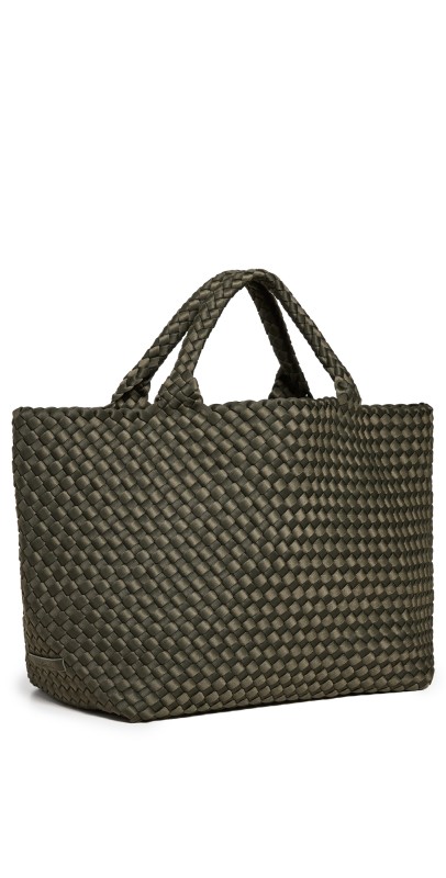 NAGHEDI St Barths Medium Tote Oliv