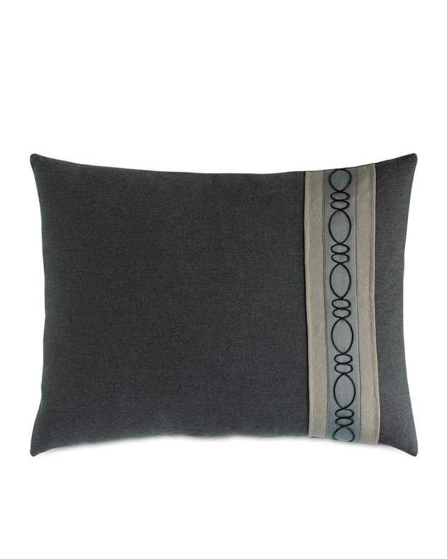 Danae Embroidered Decorative Pillow