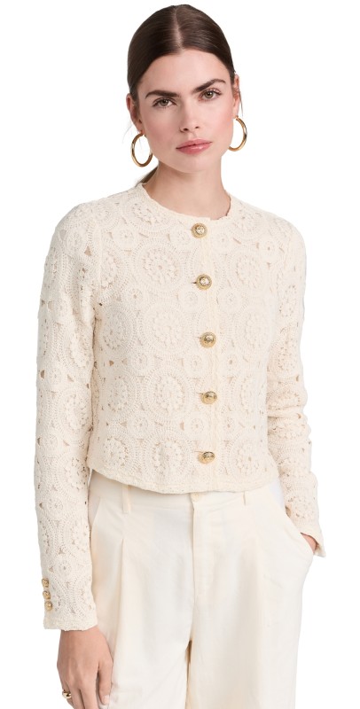 CAMI NYC Ligia Cardigan Ceramic