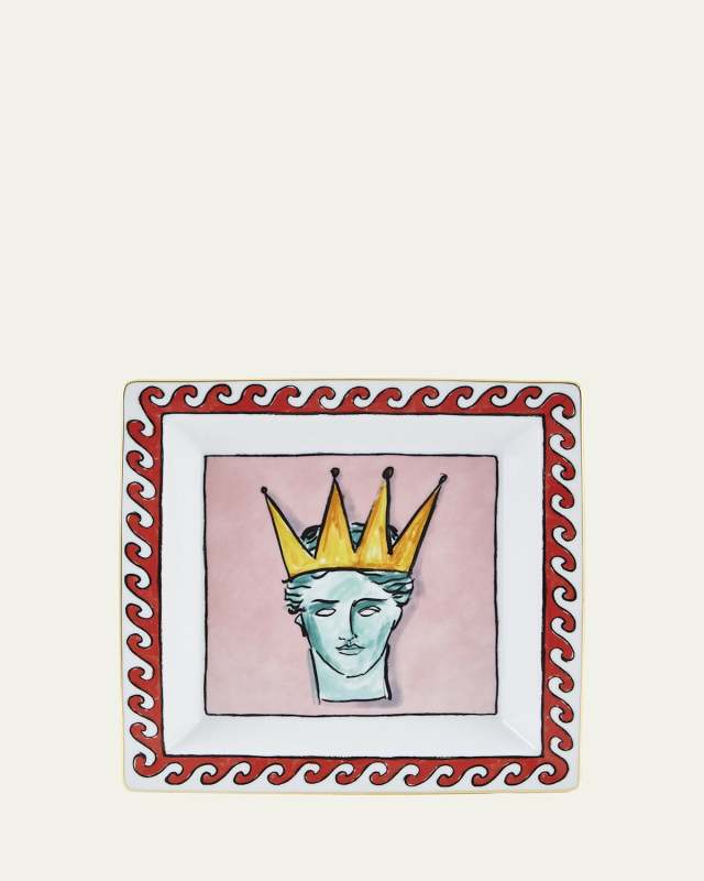 Il Viaggio di Nettuno Vide Poche Plate, Pink