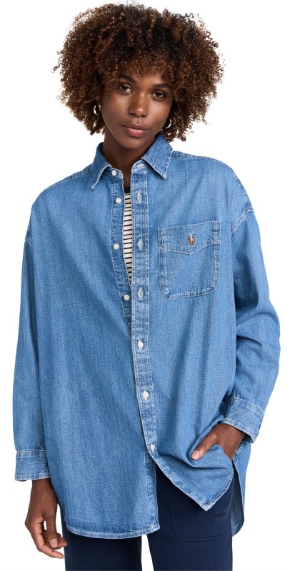 Polo Ralph Lauren Big Pocket Denim Shirt Golfito Wash