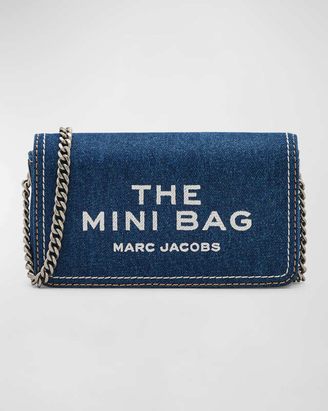 The Denim Chain Mini Bag