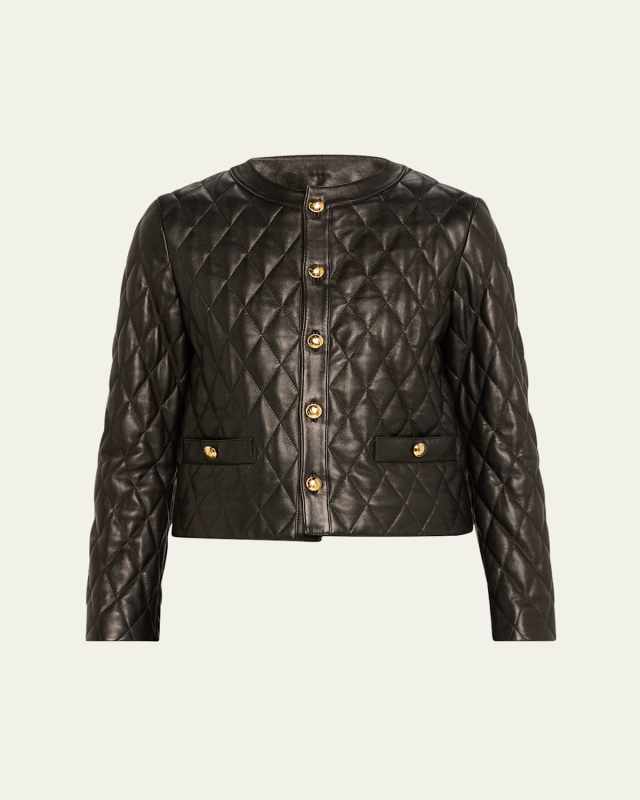 Amy Quilted Leather Jacket