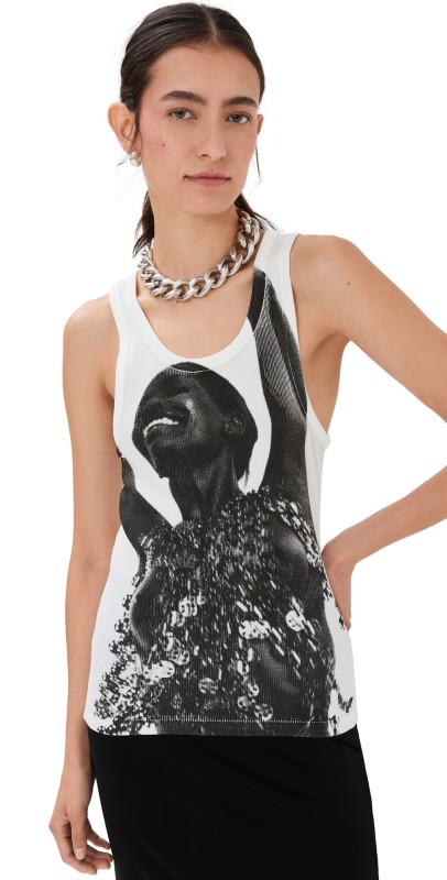 rabanne Rabanne x Jean Clemmer Les Nues Tee White