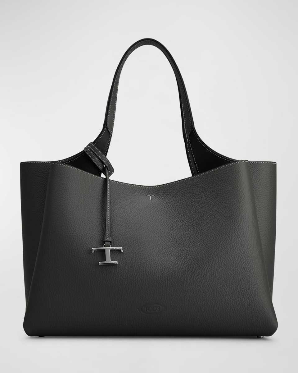 Medium Leather Tote Bag
