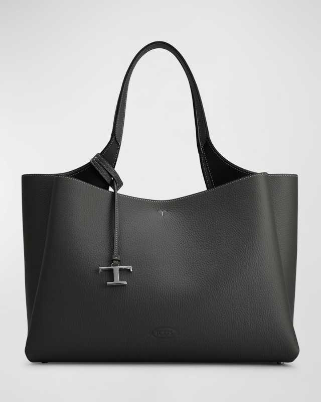 Medium Leather Tote Bag