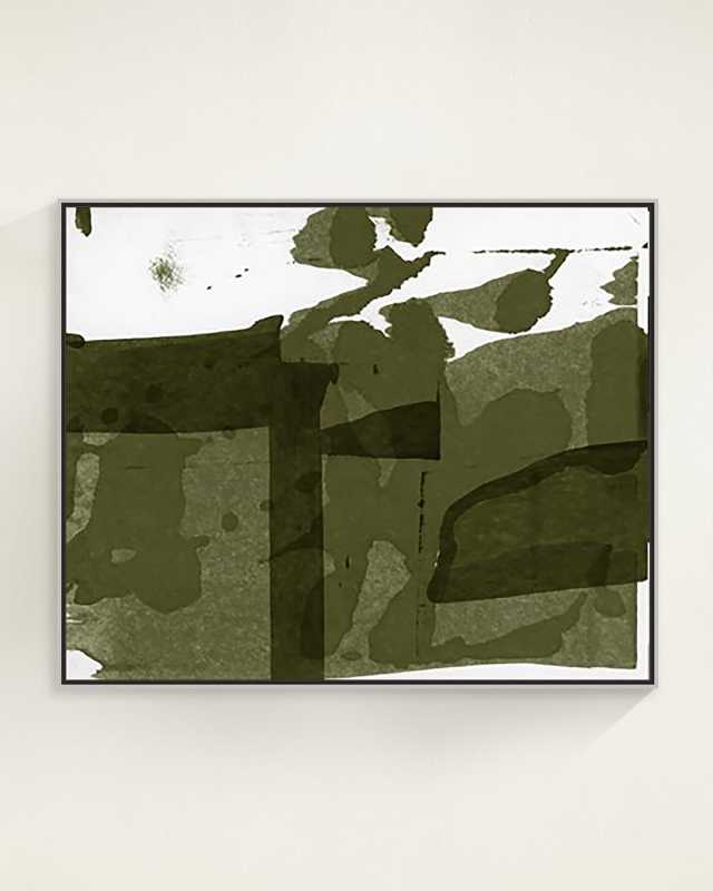 "Indigo Bypath" Framed Giclee by Dawn Sweitzer, 52" x 42"