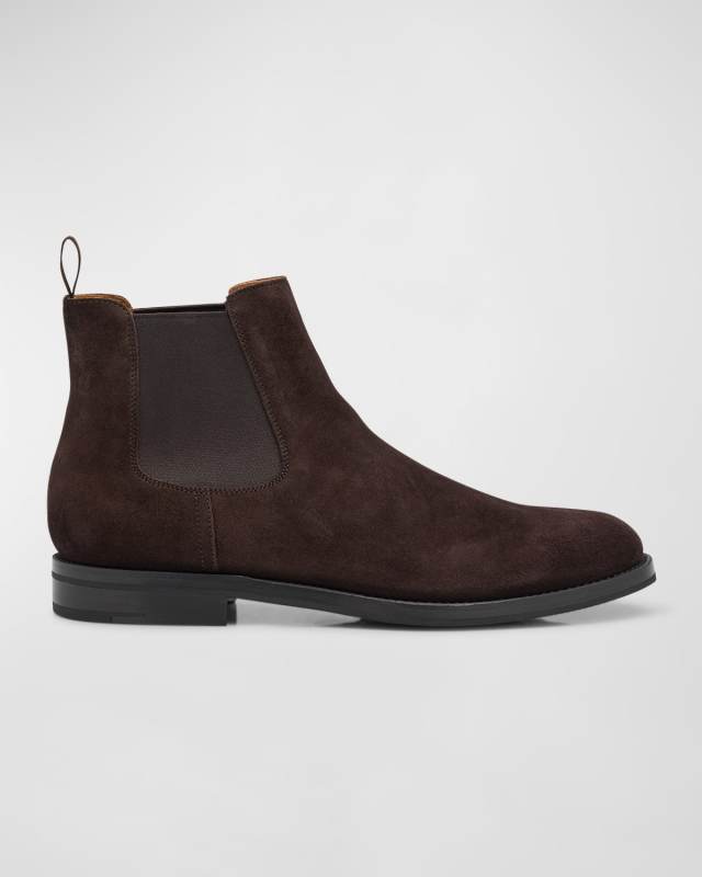 Monmouth Suede Chelsea Ankle Booties
