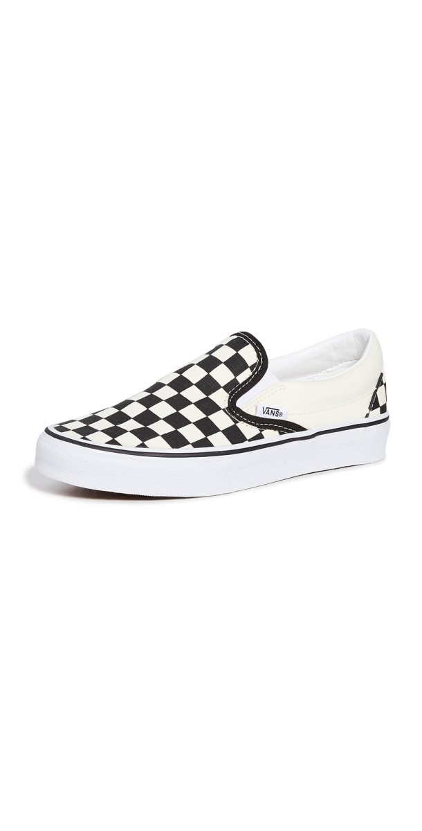 Vans UA Classic Slip-On Sneakers Black & White Checkerboard