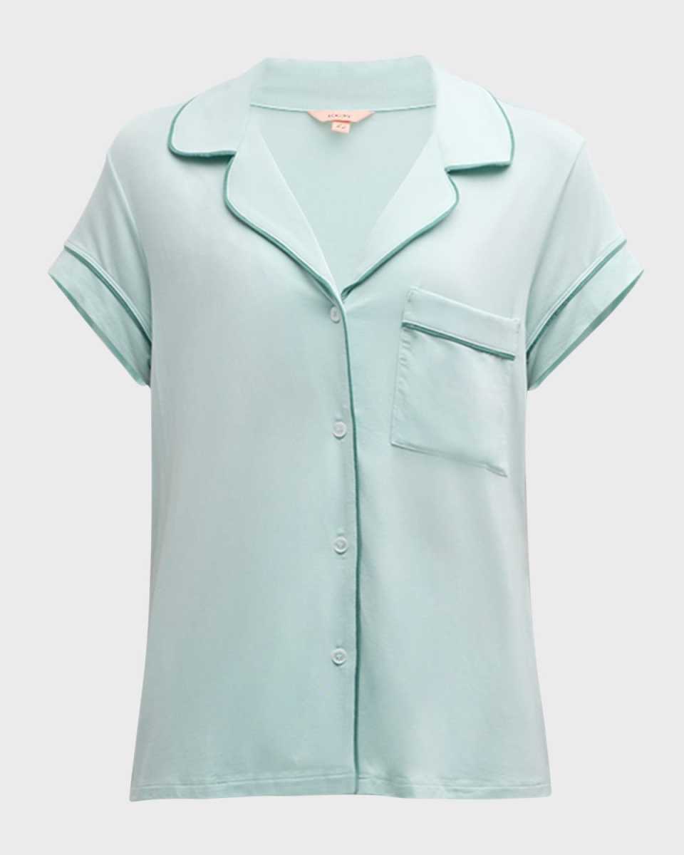 Gisele Short-Sleeve Cropped PJ Set