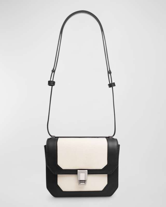 Max Small Canvas & Leather Crossbody Bag