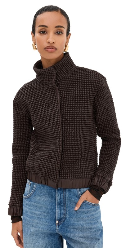 Silvia Tcherassi Zalta Jacket Brown