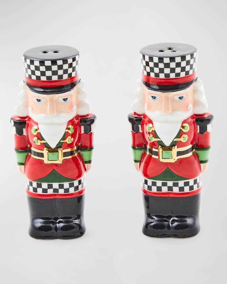 Classic Courtly Nutcracker Salt and Pepper Set