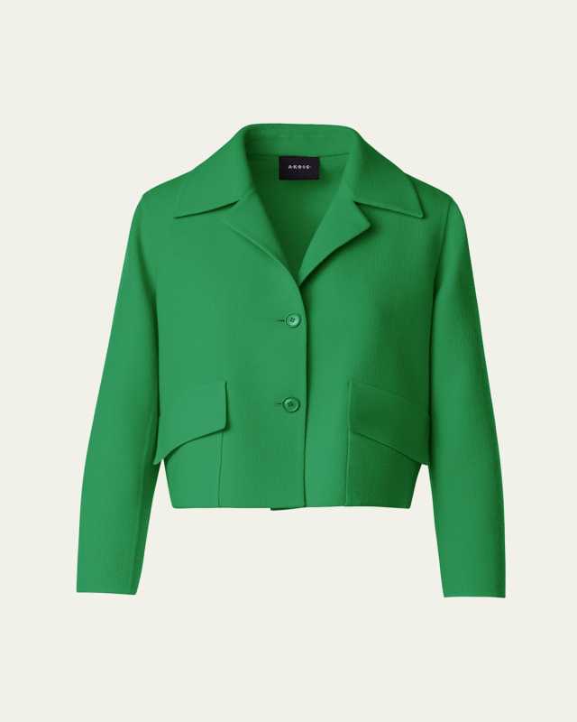 Wes Short Boxy Wool Jacket