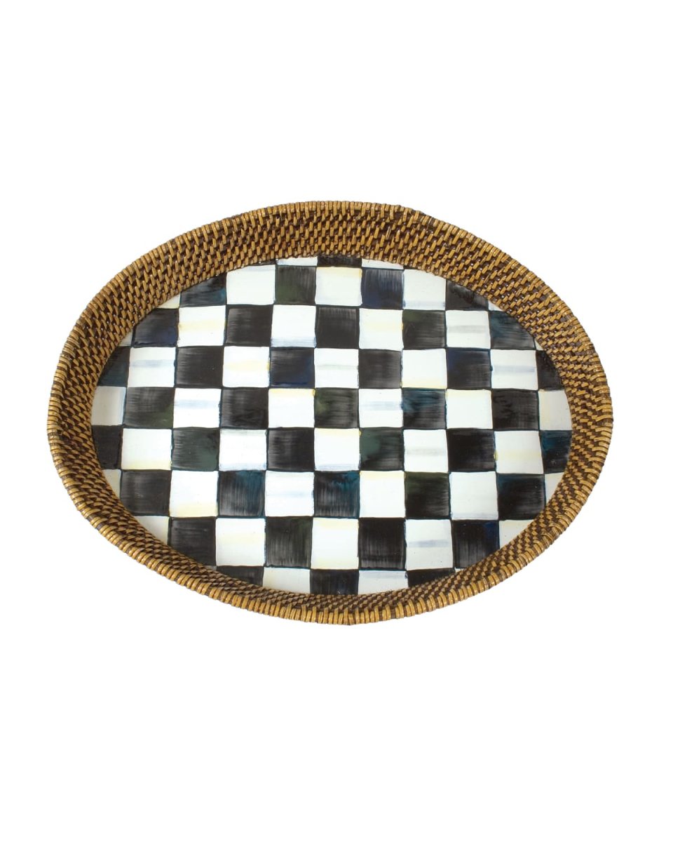 Courtly Check Tray