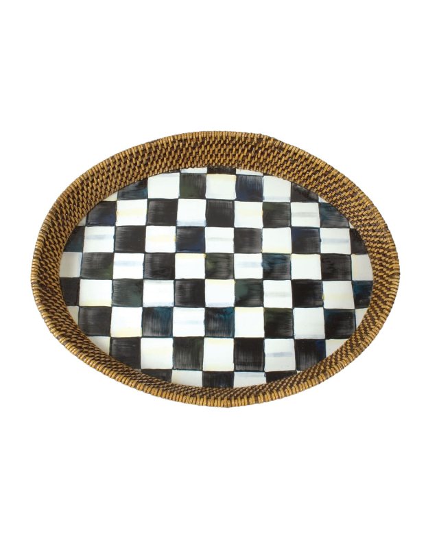 Courtly Check Tray