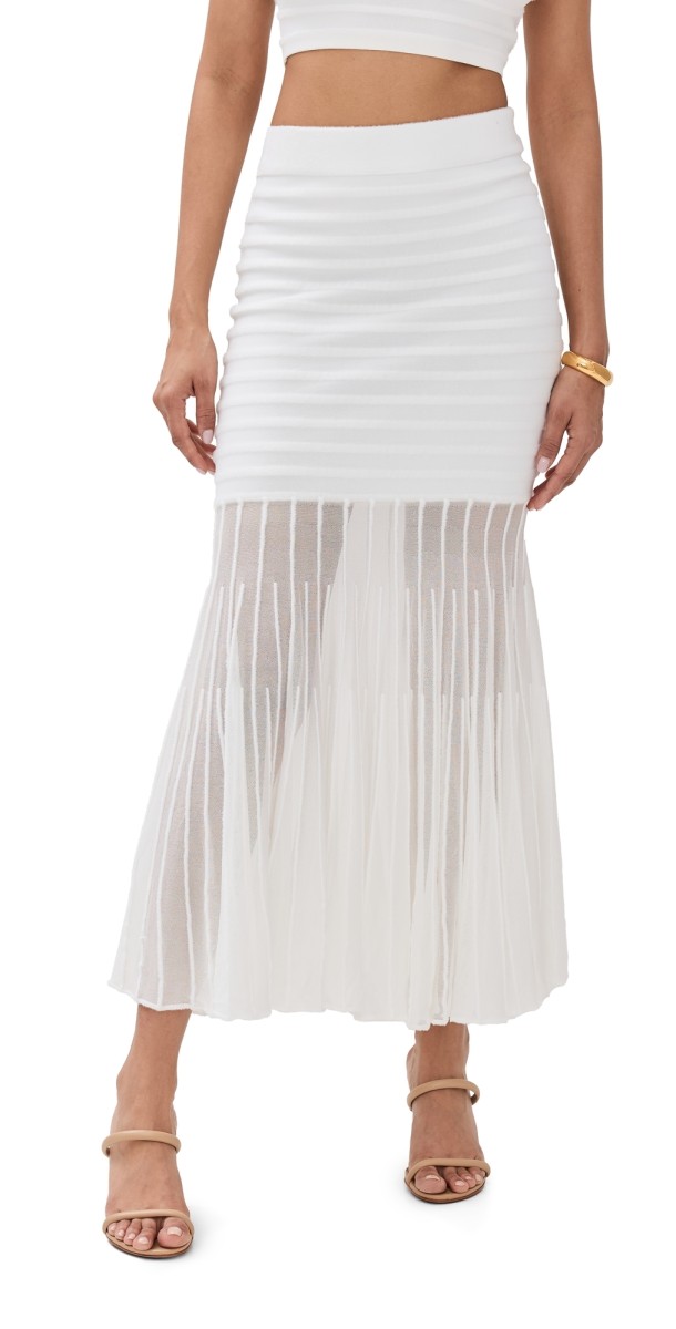 ALEXIS Franki Knit Skirt Lilac