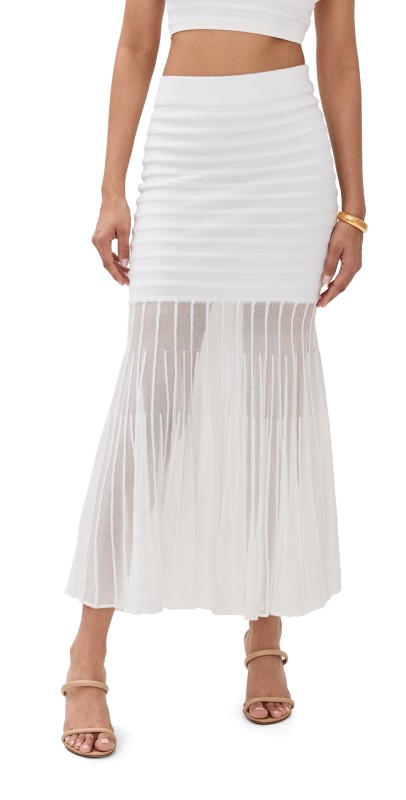 ALEXIS Franki Knit Skirt Lilac