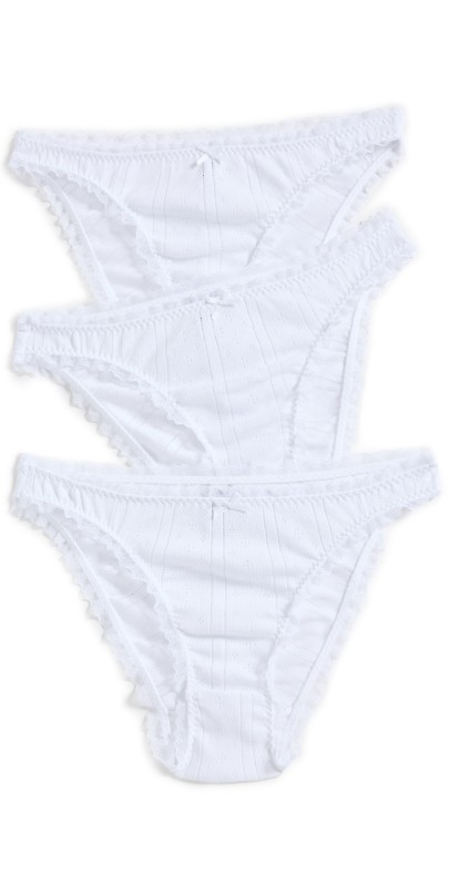 COUCOU The High Rise: 3 Pack White