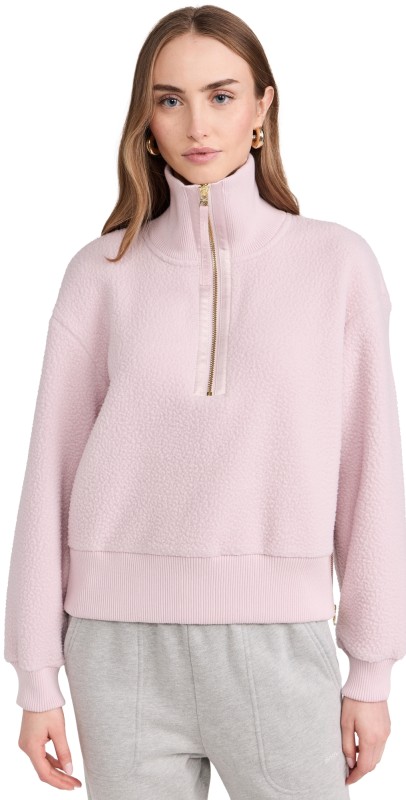 Varley Roselle Half Zip Fleece Burnished Lilac