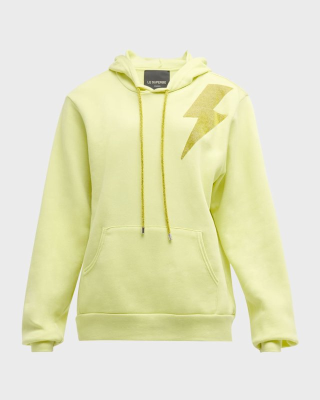 Zap Rhinestone Hoodie