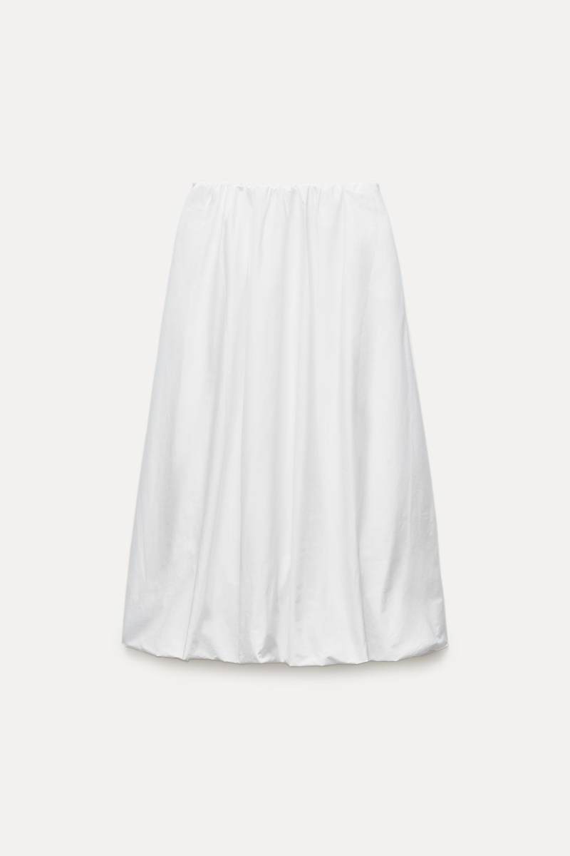 ZARA BALLOON MIDI SKIRT
