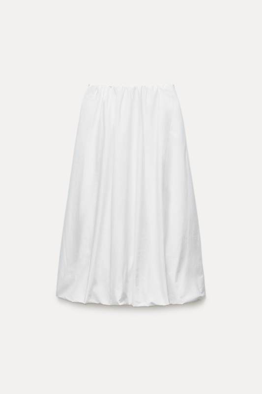 ZARA BALLOON MIDI SKIRT