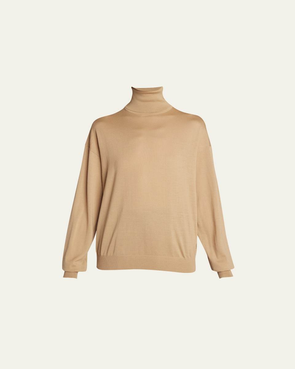 Wool Turtleneck Sweater