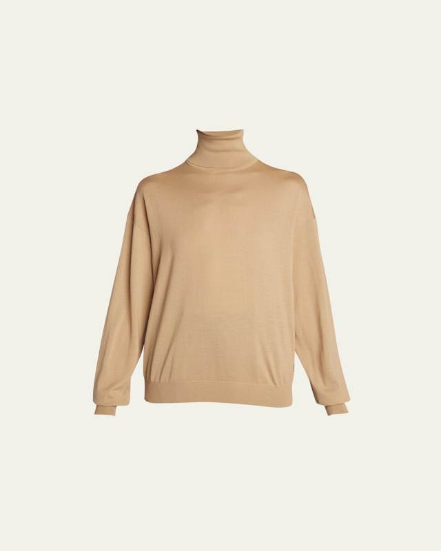 Wool Turtleneck Sweater