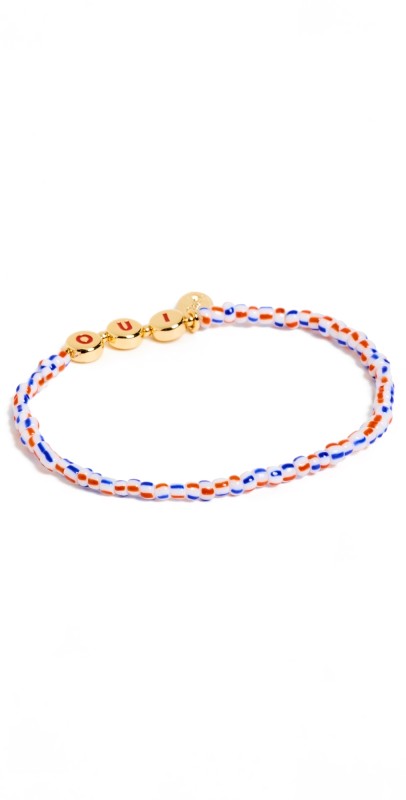 Clare V. Oui Beaded Bracelet Mult