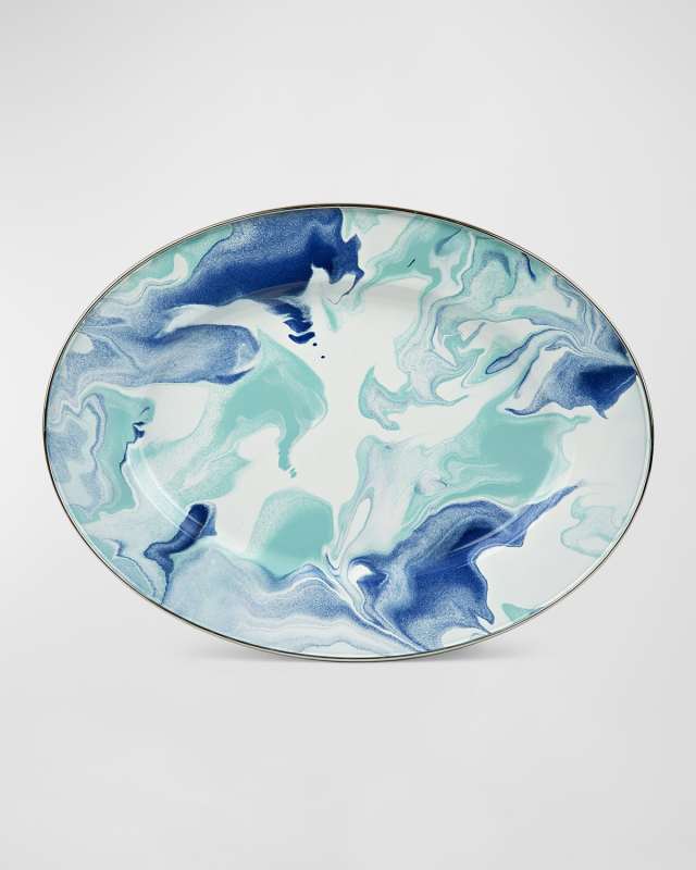 Lagoon Oval Platter