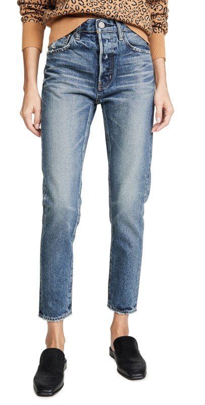 MOUSSY VINTAGE Moskee Tapered-HI Jean Blue