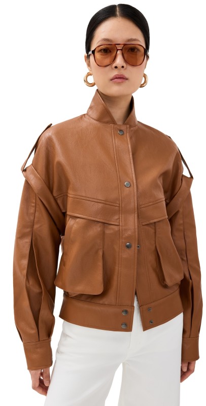 Lioness Madame Bomber Jacket Camel