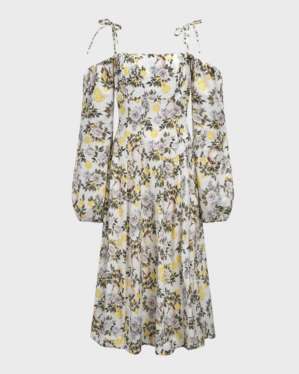 Clementine Greta Off-Shoulder Maxi Dress