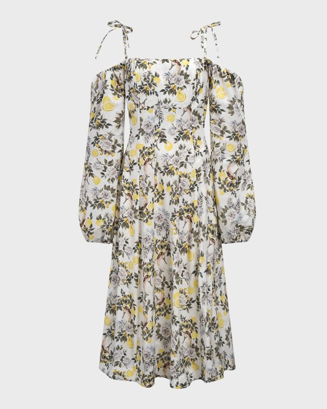 Clementine Greta Off-Shoulder Maxi Dress