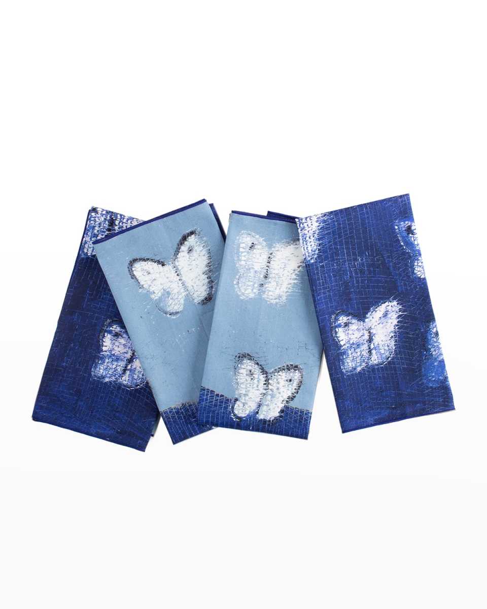 Dawn Butterflies Cotton Dinner Napkin