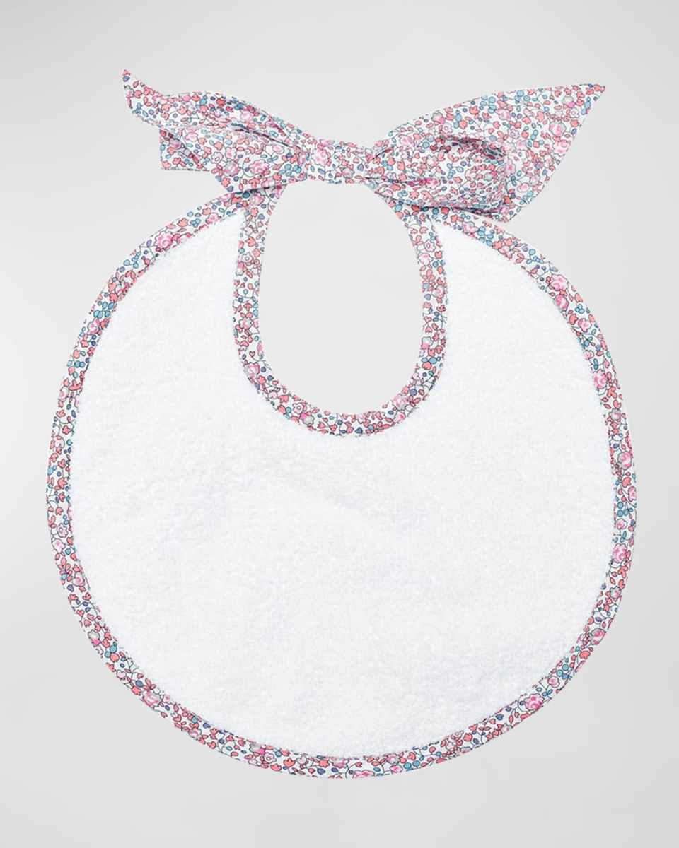 Liberty-Print Newborn Bib