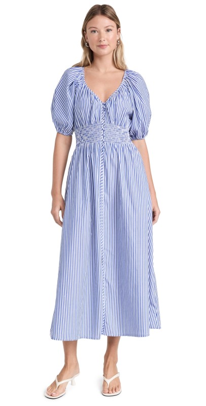 Joe's Jeans The Monet Dress White/Navy