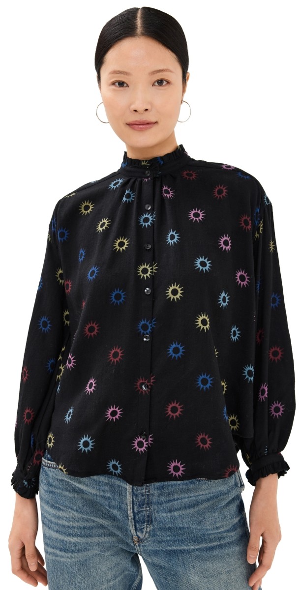 Alix of Bohemia Poet Evening Star Blouse Evening