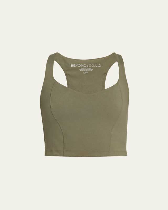 Powerbeyond Intensity Racerback Cropped Tank Top