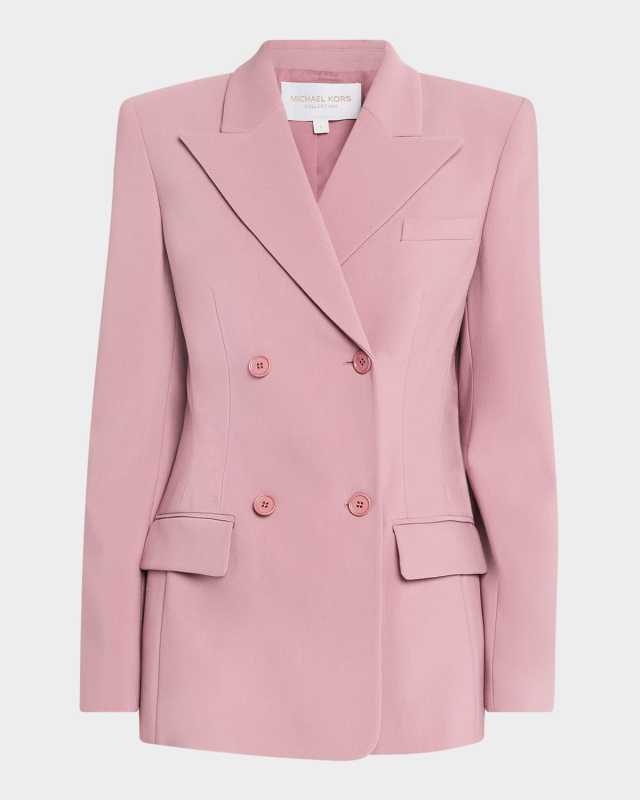 Double-Breasted Blazer Jacket