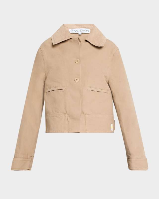 Cropped Workwear Jacket