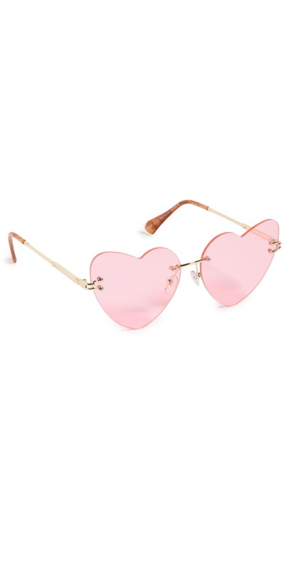 AIRE Cosmic Love Sunglasses Gold/Pink