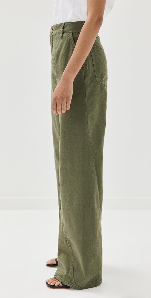 ANINE BING Briley Pants Army Green