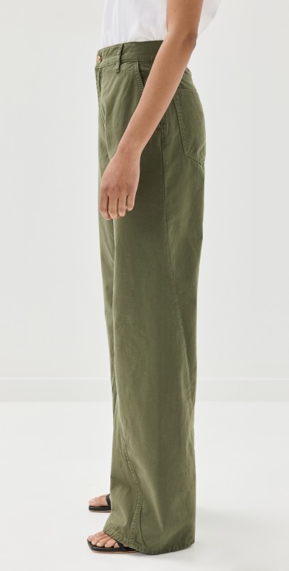 ANINE BING Briley Pants Army Green