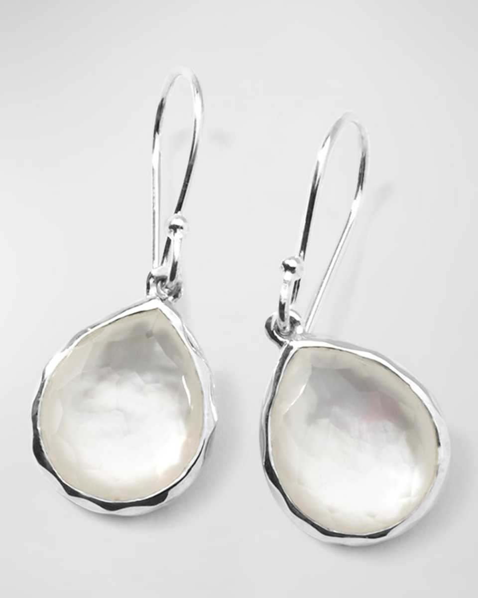 Mini Teardrop Earrings in Sterling Silver